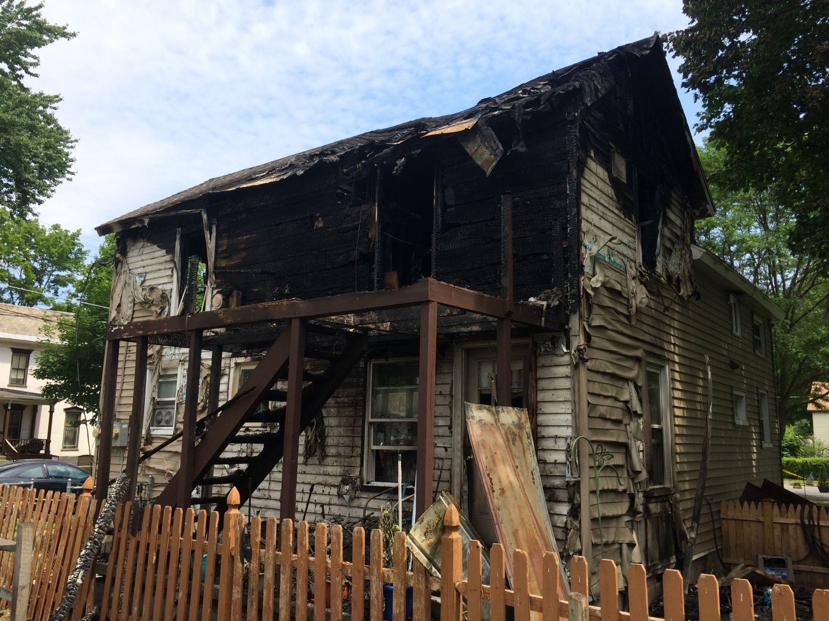 South Glens Falls fire investigated